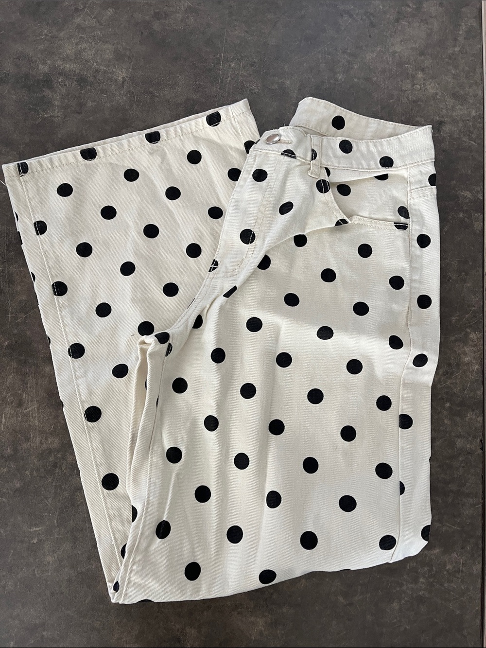 Polka dot pants